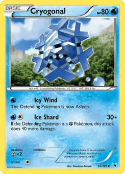 Cryogonal (Play Pokemon Stamp)