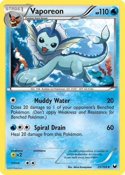 Vaporeon (Staff Stamp)