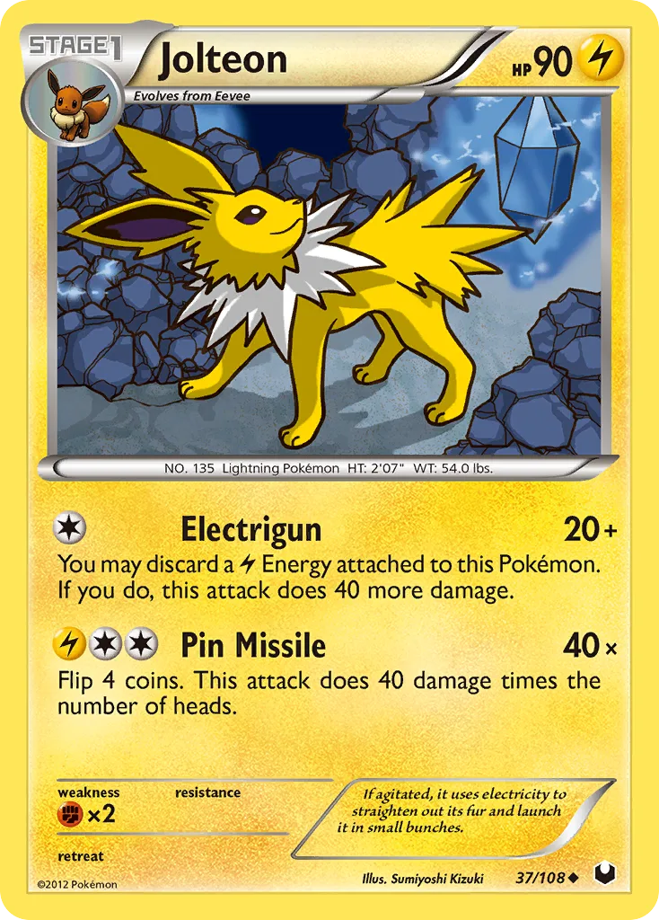 Jolteon (Staff Stamp)