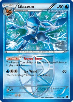 Glaceon (Staff Stamp)