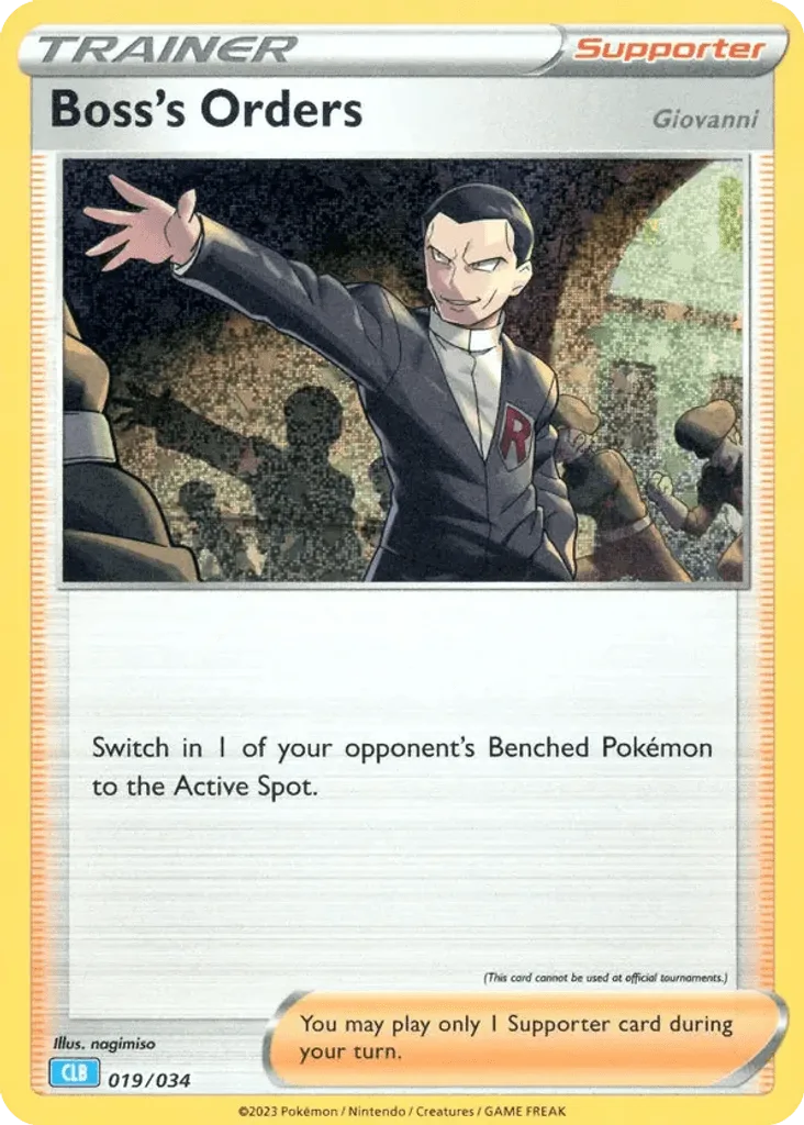 Boss's Orders