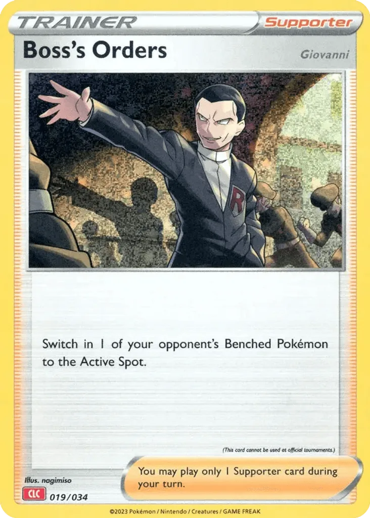 Boss's Orders