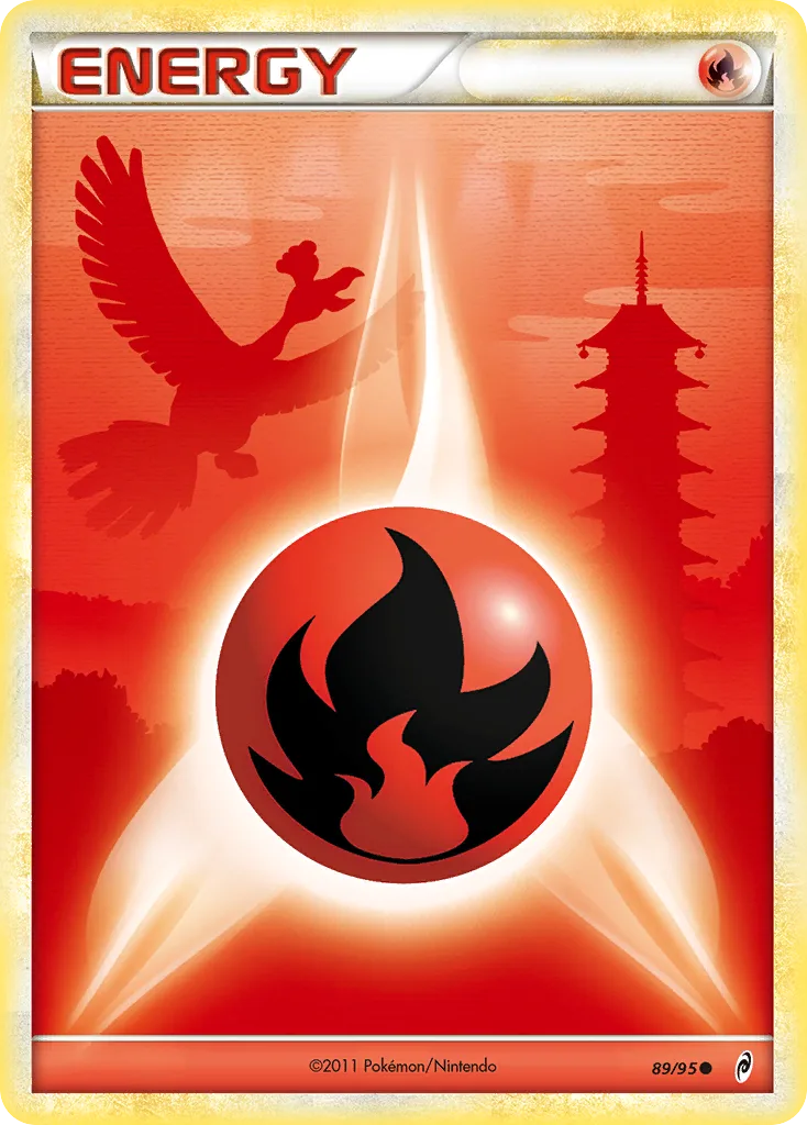 Fire Energy (Play Pokemon Stamp)