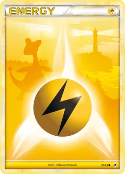 Lightning Energy (Play Pokemon Stamp)