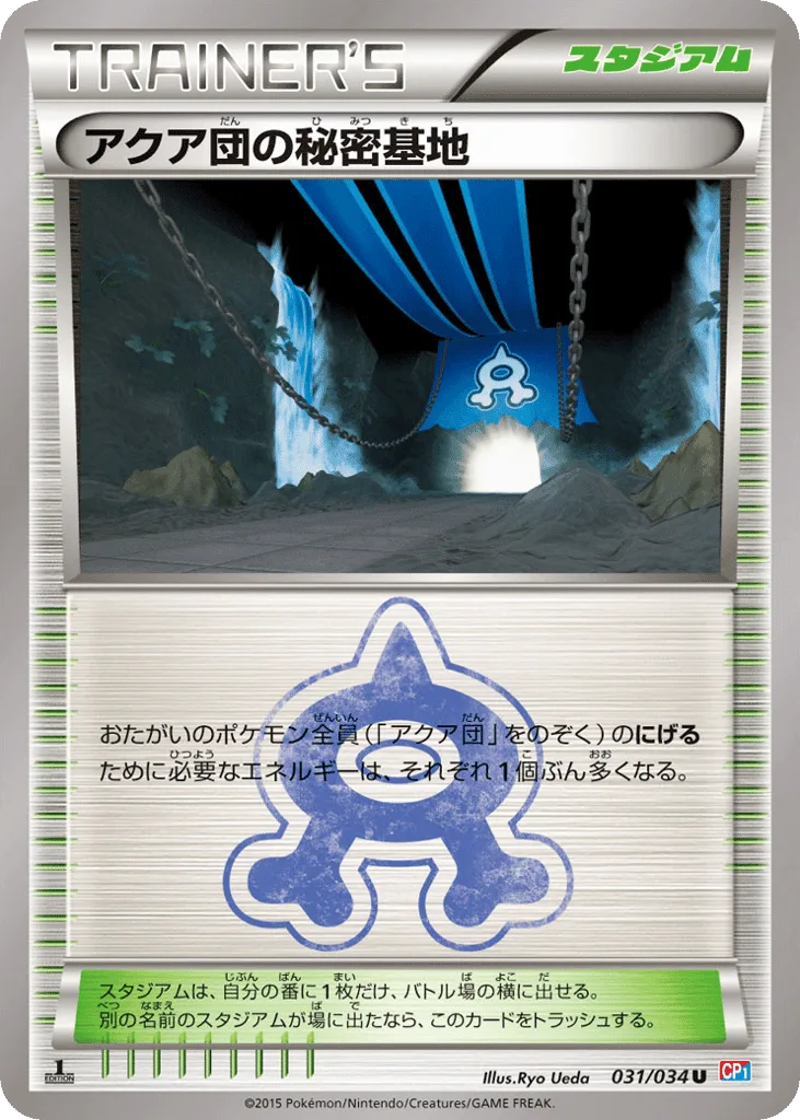 Team Aqua's Secret Base