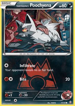 Team Magma's Poochyena
