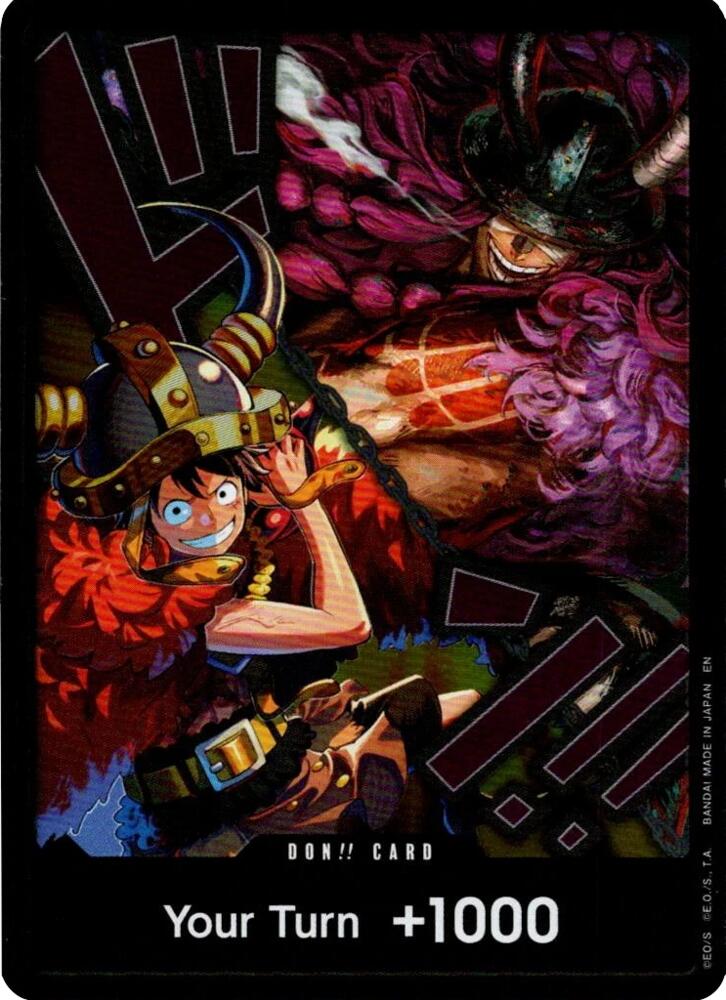 DON!! Card (Alternate Art) (Luffy and Loki)