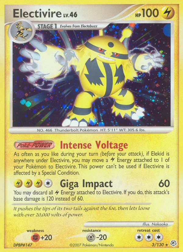 Electivire (Staff Stamp)