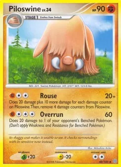 Piloswine (Staff Stamp)