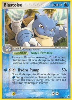 Blastoise (Staff Stamp)