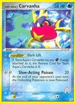 Team Aqua's Carvanha