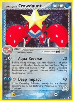 Team Aqua's Crawdaunt