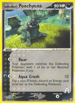 Team Aqua's Poochyena