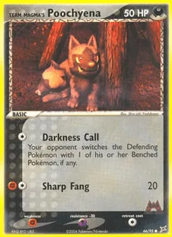 Team Magma's Poochyena