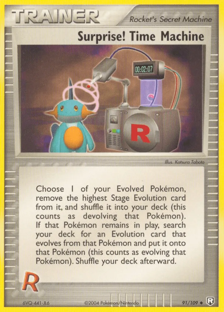 Surprise! Time Machine
