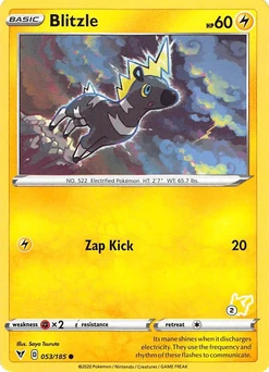 Blitzle (#2 Pikachu Stamped)