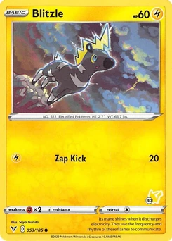 Blitzle (#30 Pikachu Stamped)