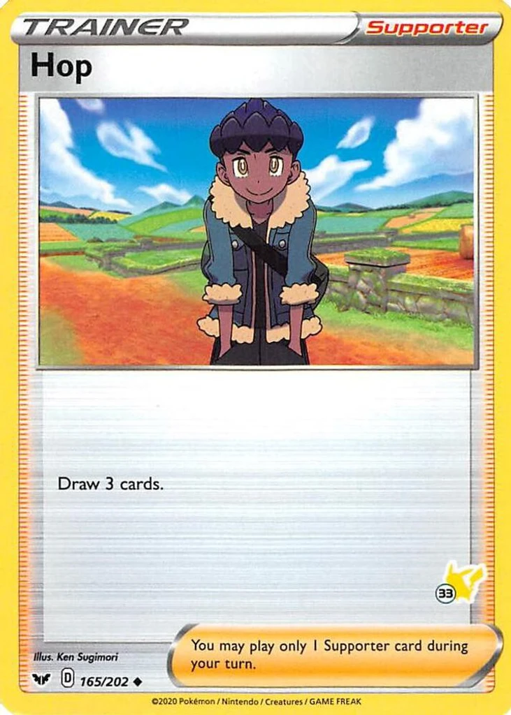 Hop (#33 Pikachu Stamped)