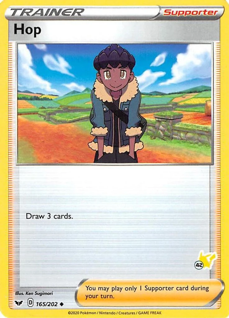 Hop (#42 Pikachu Stamped)