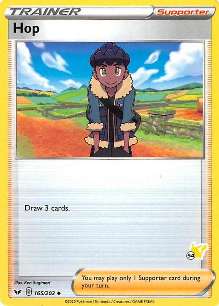Hop (#54 Pikachu Stamped)
