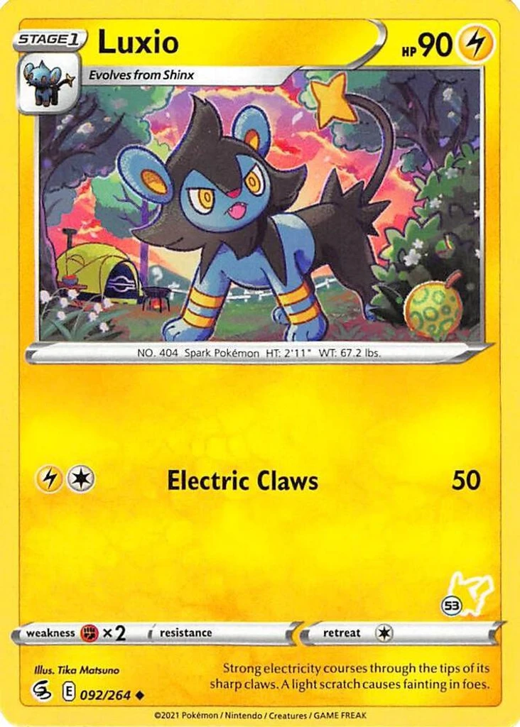Luxio (#53 Pikachu Stamped)