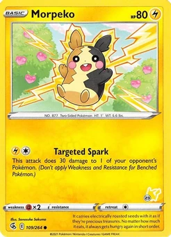 Morpeko (#23 Pikachu Stamped)