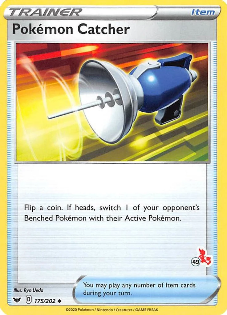 Pokemon Catcher (#49 Cinderace Stamped)
