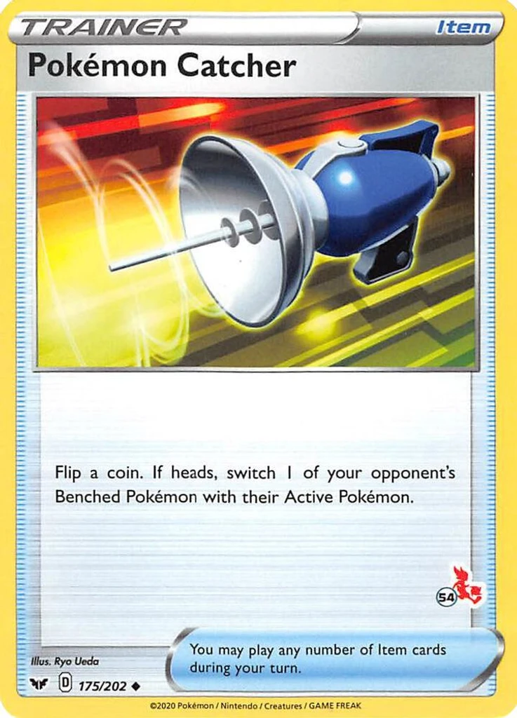 Pokemon Catcher (#54 Cinderace Stamped)