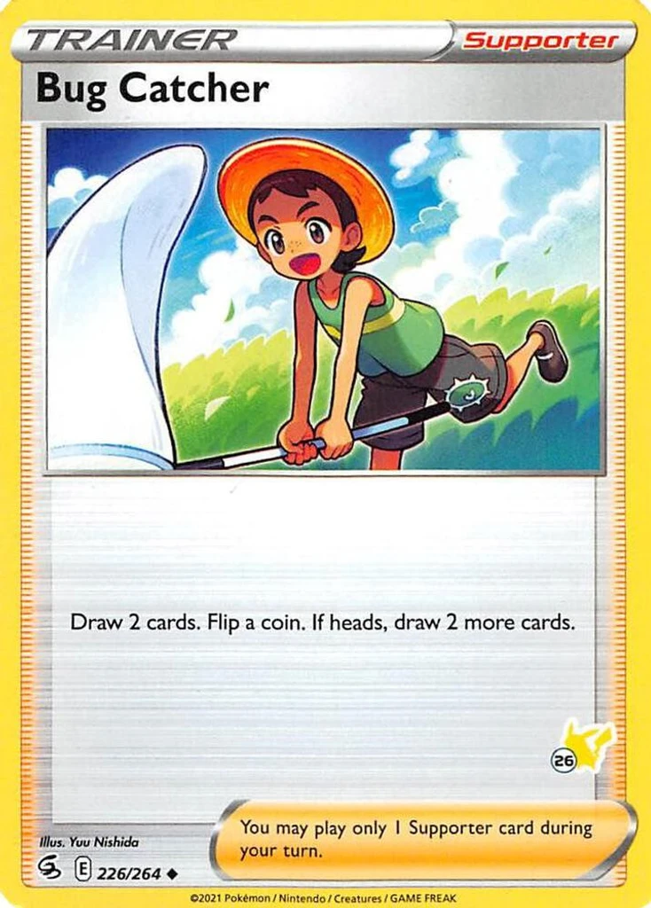 Bug Catcher (#26 Pikachu Stamped)