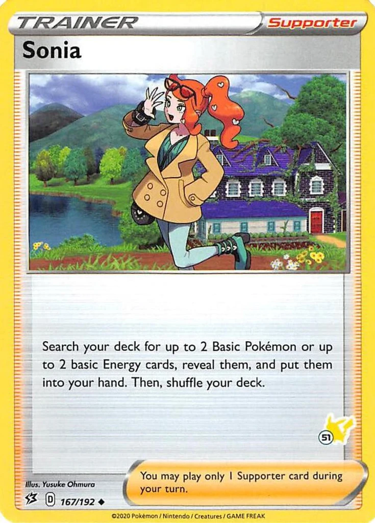 Sonia (#51 Pikachu Stamped)