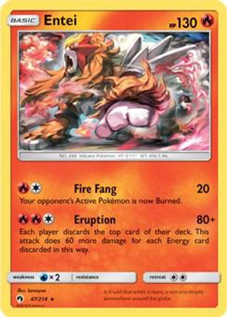 Entei (SM Lost Thunder)