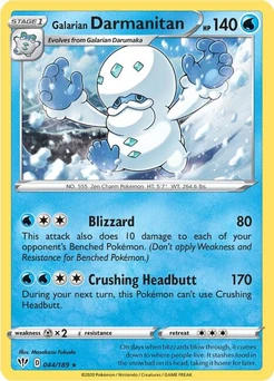 Galarian Darmanitan (Cracked Ice Holo)
