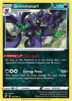 Grimmsnarl (Non-Holo)