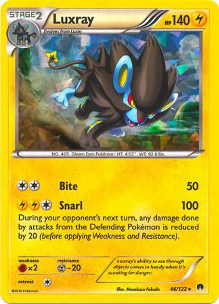 Luxray (Cracked Ice Holo)
