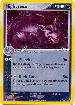 Mightyena (Cosmos Holo)