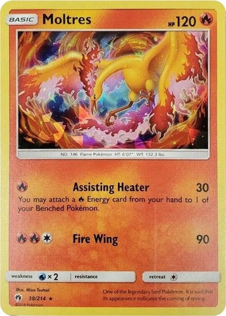 Moltres (Cracked Ice Holo)