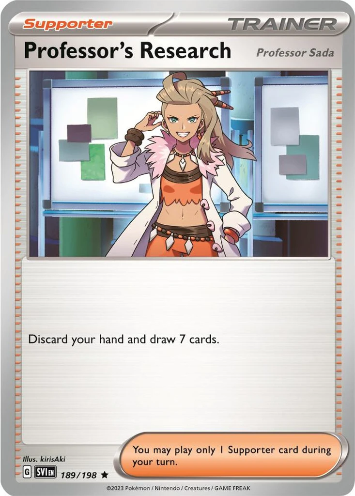 Professor's Research [Professor Sada] (Non-Holo)
