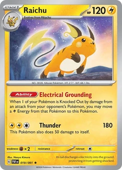 Raichu (Paldean Fates)