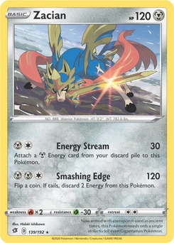 Zacian (Cracked Ice Holo)