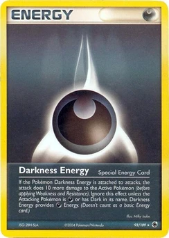 Darkness Energy (Special) (No E-Reader)