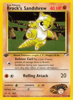 Brock's Sandshrew