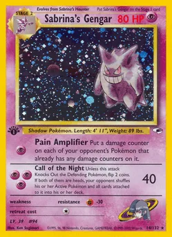 Sabrina's Gengar