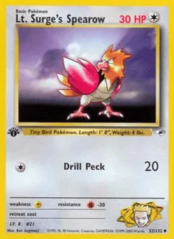 Lt. Surge's Spearow
