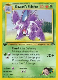 Giovanni's Nidorino
