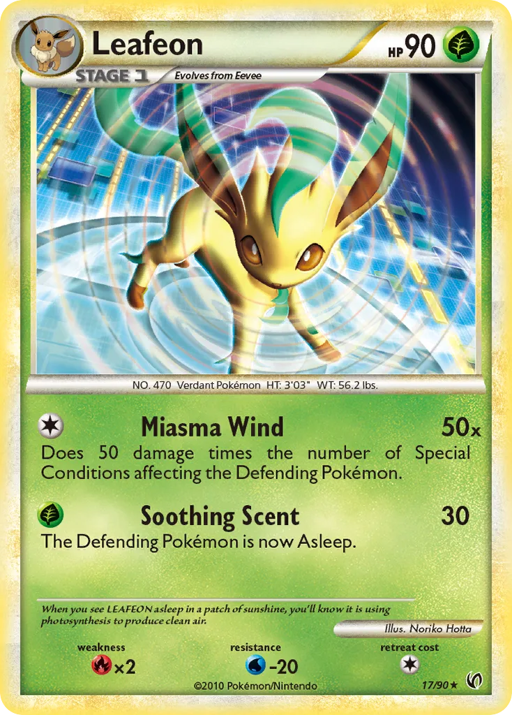 Leafeon (Staff Stamp)