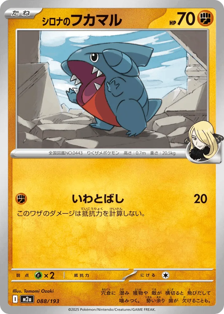 Cynthia's Gible (Energy Reverse)