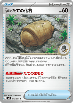 Antique Shield Fossil