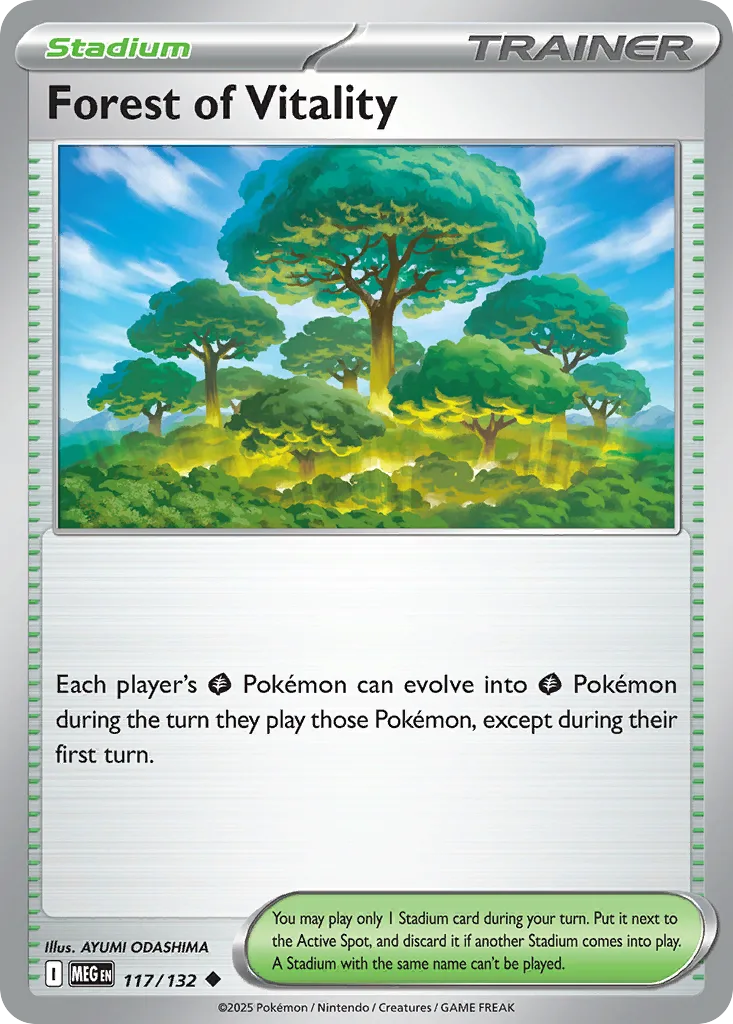 Forest of Vitality (Play Pokemon Stamp)