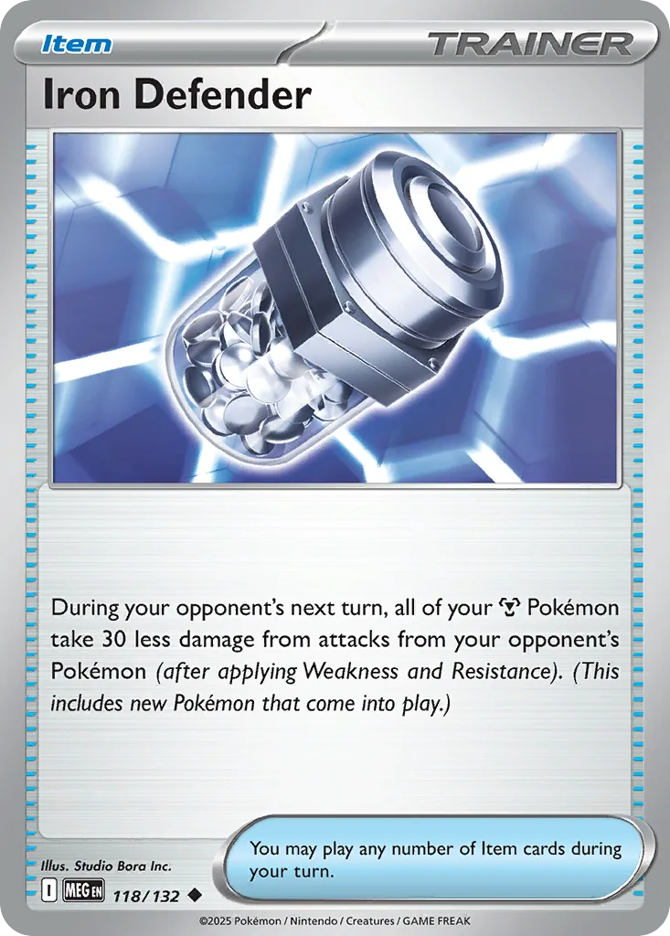 Iron Defender (Play Pokemon Stamp)