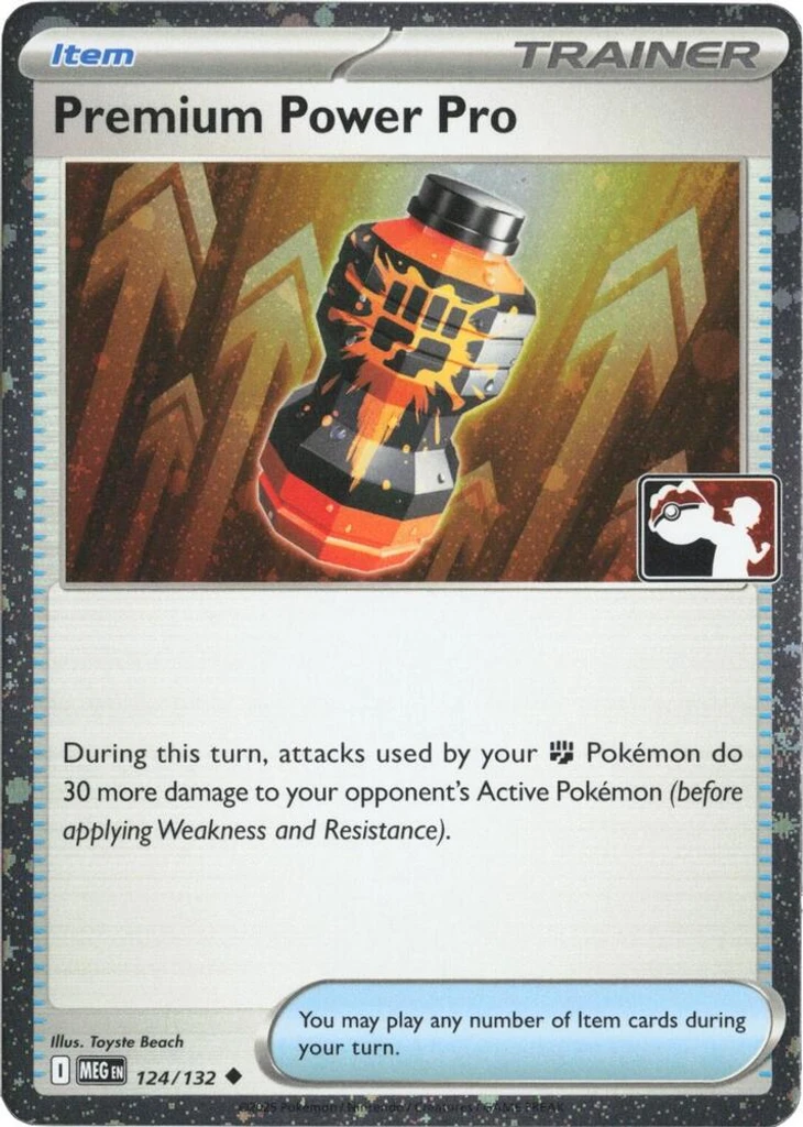 Premium Power Pro (Play Pokemon Stamp, Cosmos Holo)